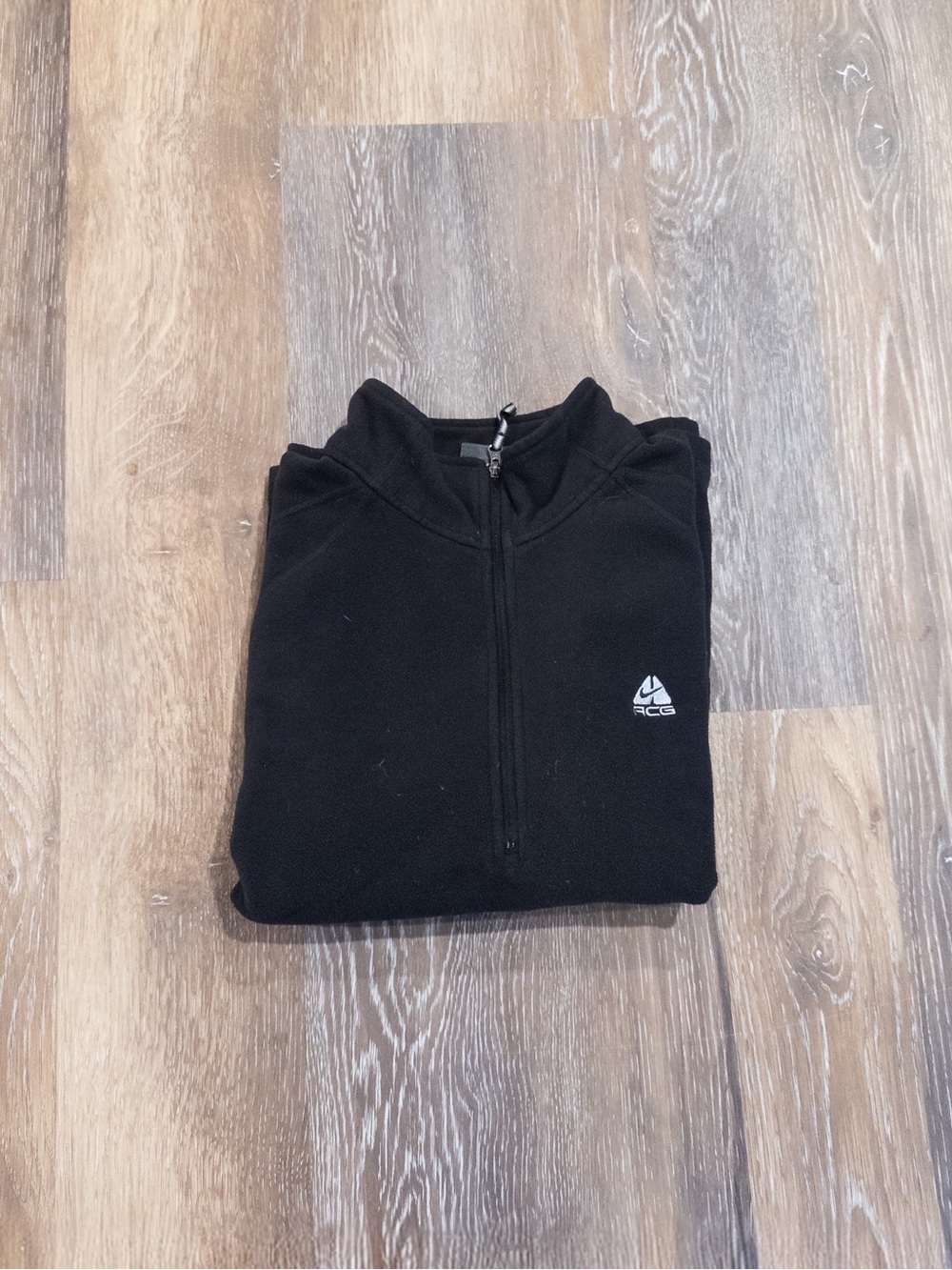 Nike ACG Men's M Black Sherpa Fleece Early 2000s